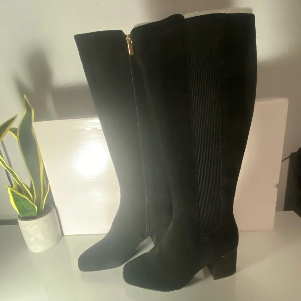 Alfani‎ Women's Elegant Black Over the Knee Boots